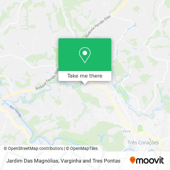 Jardim Das Magnólias map