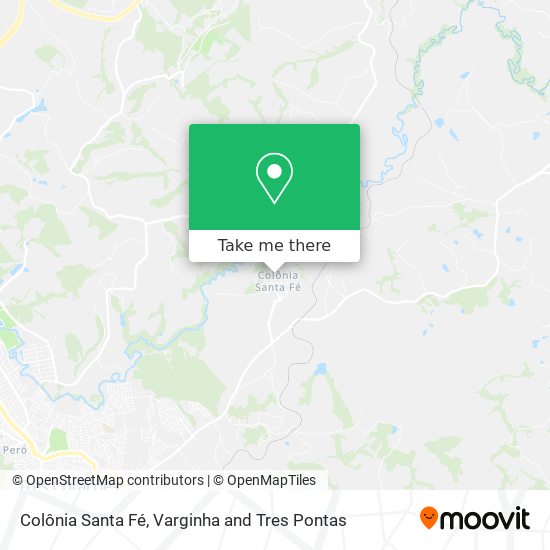 Colônia Santa Fé map