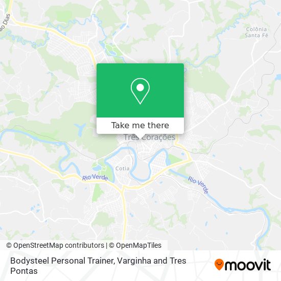 Bodysteel Personal Trainer map