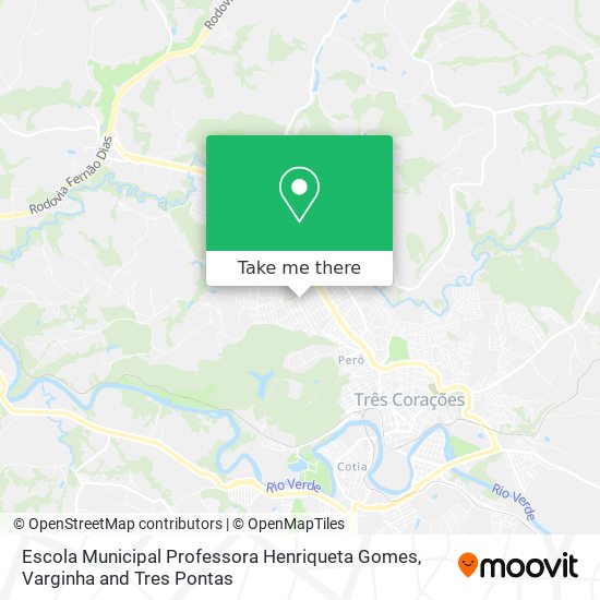 Escola Municipal Professora Henriqueta Gomes map