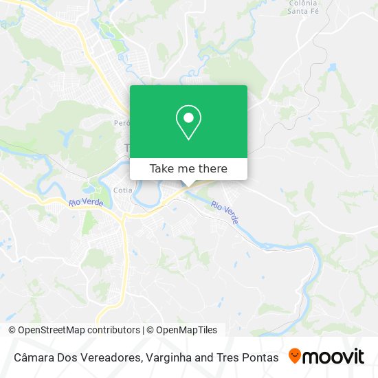 Mapa Câmara Dos Vereadores