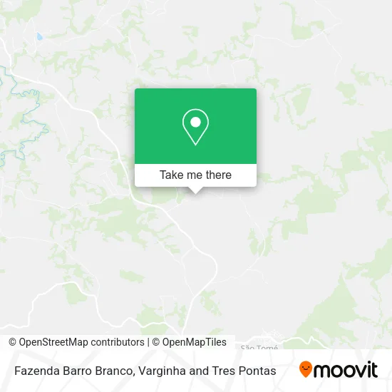 Fazenda Barro Branco map