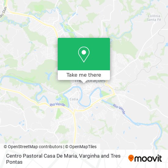Centro Pastoral Casa De Maria map