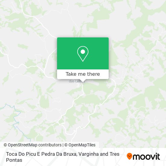Toca Do Picu E Pedra Da Bruxa map