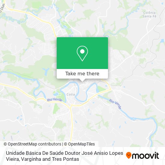 Unidade Básica De Saúde Doutor José Anisio Lopes Vieira map