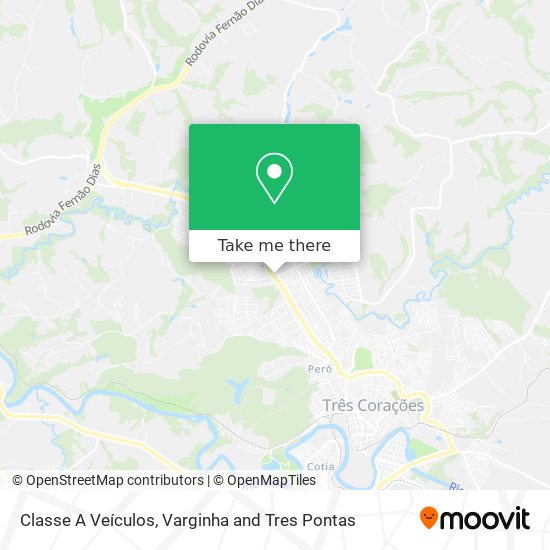 Classe A Veículos map