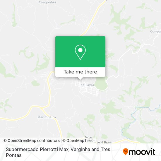 Supermercado Pierrotti Max map