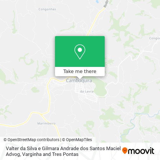 Mapa Valter da Silva e Gilmara Andrade dos Santos Maciel Advog