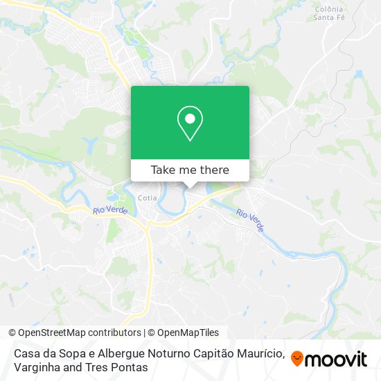Casa da Sopa e Albergue Noturno Capitão Maurício map