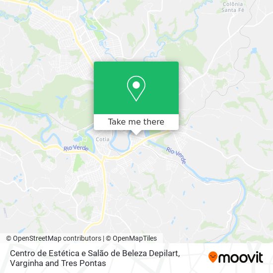 Centro de Estética e Salão de Beleza Depilart map