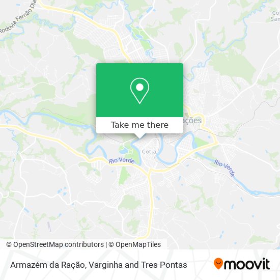 Armazém da Ração map