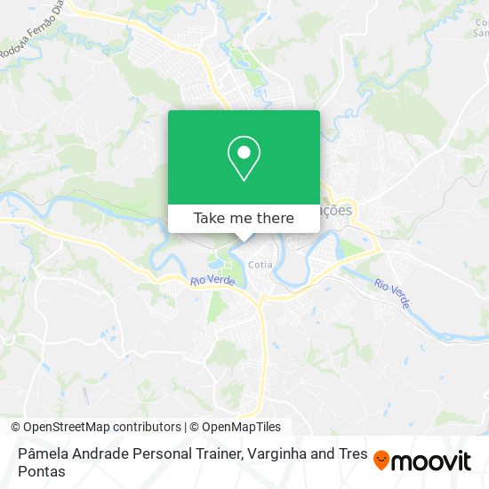 Pâmela Andrade Personal Trainer map