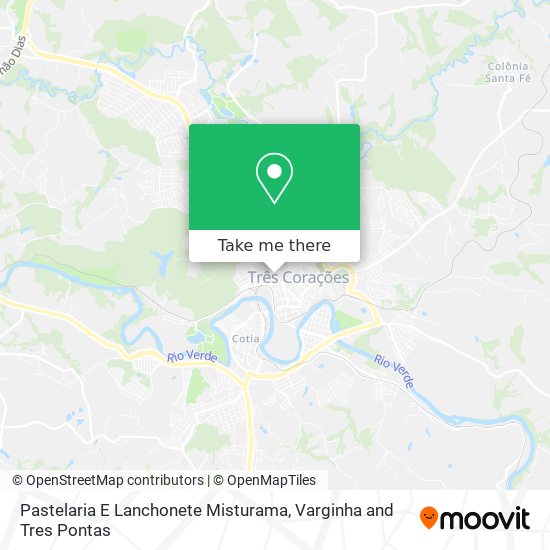 Pastelaria E Lanchonete Misturama map