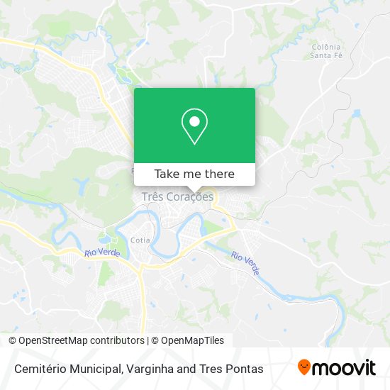 Cemitério Municipal map