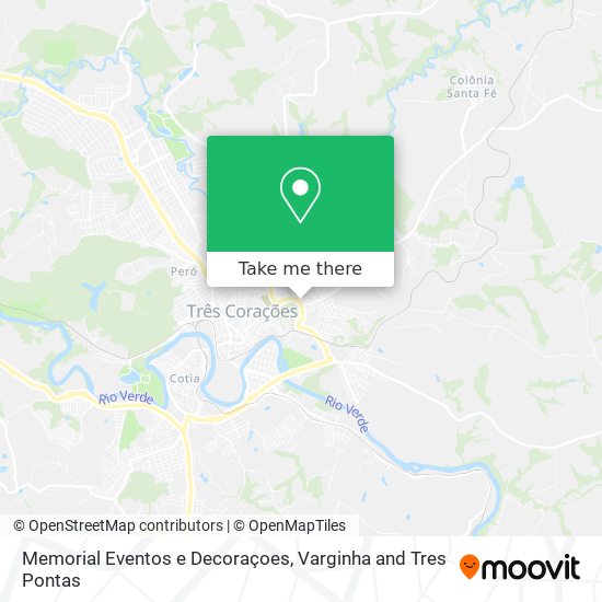 Memorial Eventos e Decoraçoes map