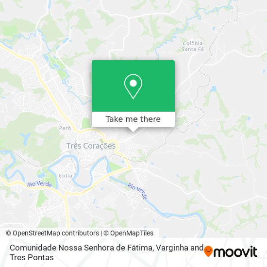 Comunidade Nossa Senhora de Fátima map