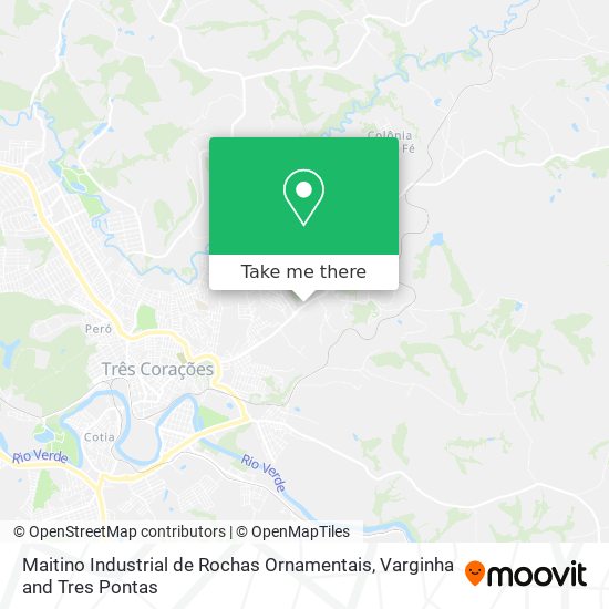 Maitino Industrial de Rochas Ornamentais map