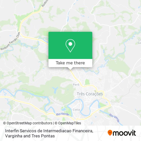 Interfin Servicos de Intermediacao Financeira map