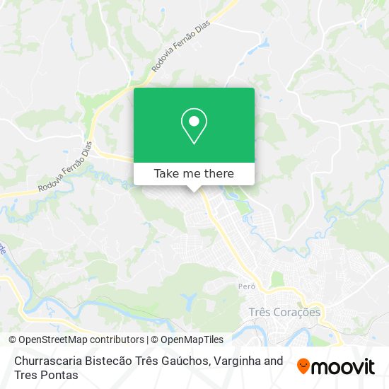 Churrascaria Bistecão Três Gaúchos map