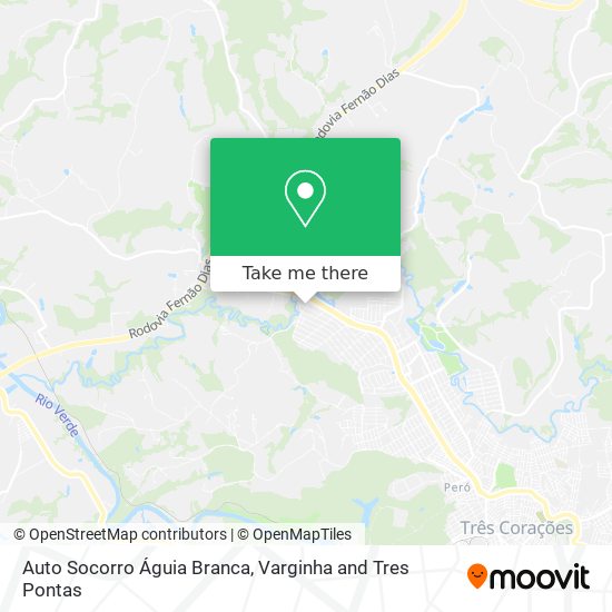 Auto Socorro Águia Branca map