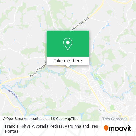 Francis Foltys Alvorada Pedras map