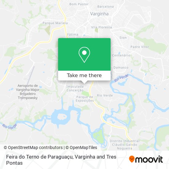 Feira do Terno de Paraguaçu map