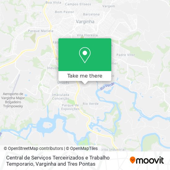 Central de Serviços Terceirizados e Trabalho Temporario map