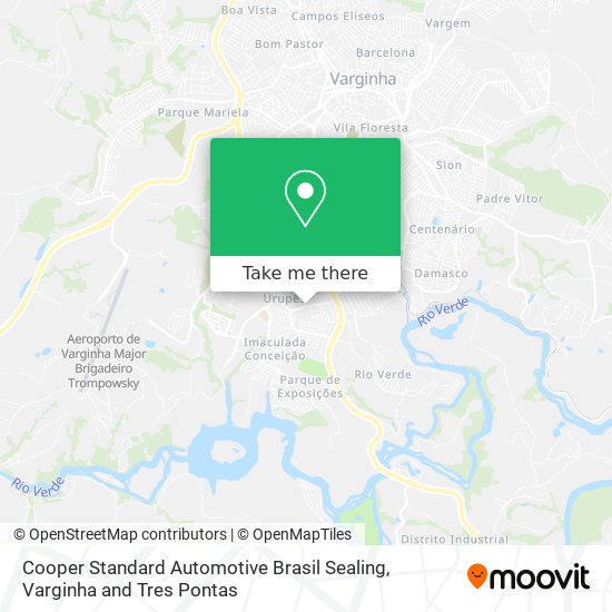 Mapa Cooper Standard Automotive Brasil Sealing