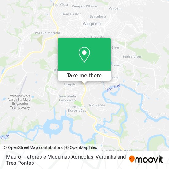 Mauro Tratores e Máquinas Agrícolas map