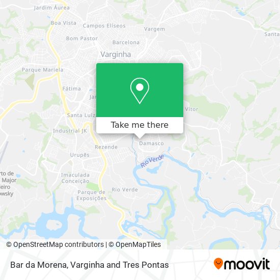 Bar da Morena map