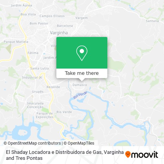 El Shaday Locadora e Distribuidora de Gas map