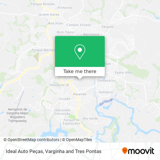 Ideal Auto Peças map