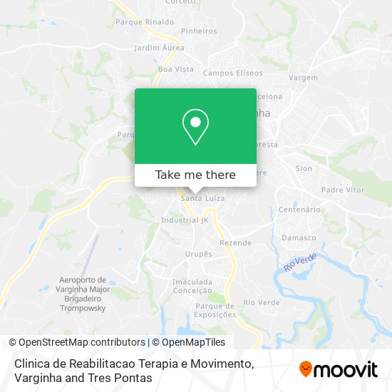 Clinica de Reabilitacao Terapia e Movimento map