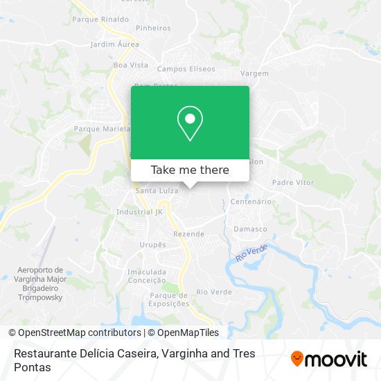 Restaurante Delícia Caseira map