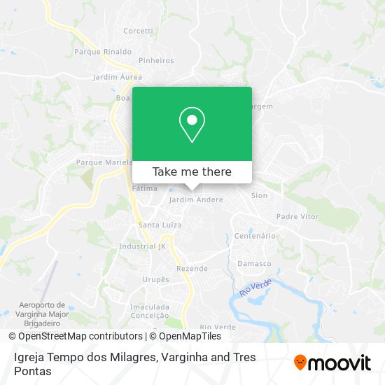 Igreja Tempo dos Milagres map