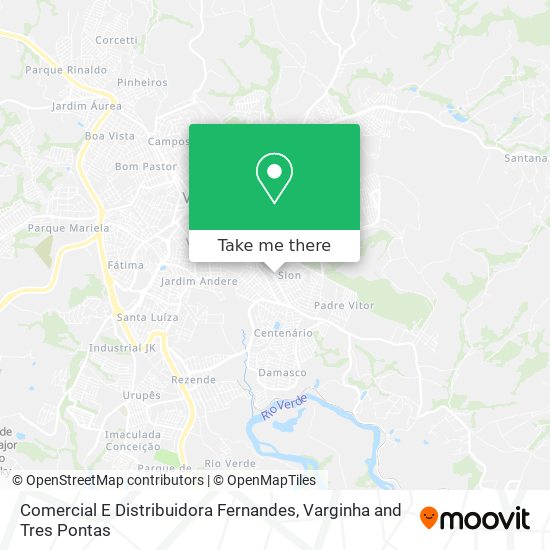 Comercial E Distribuidora Fernandes map