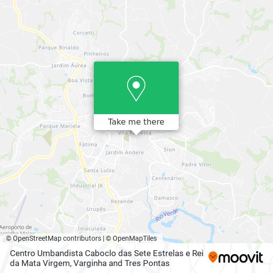 Centro Umbandista Caboclo das Sete Estrelas e Rei da Mata Virgem map