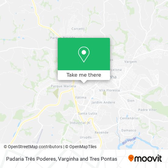 Padaria Três Poderes map