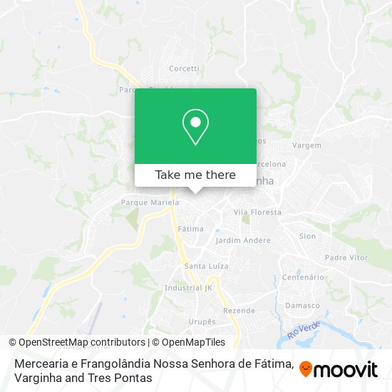 Mercearia e Frangolândia Nossa Senhora de Fátima map