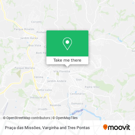 Praça das Missões map
