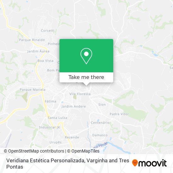Veridiana Estética Personalizada map