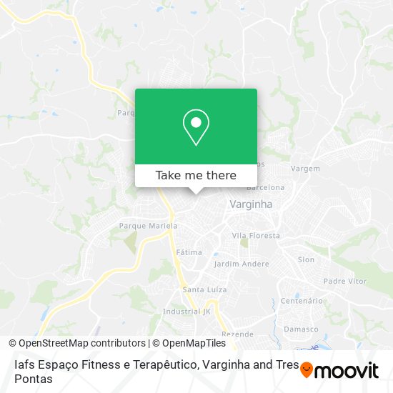 Iafs Espaço Fitness e Terapêutico map