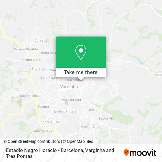 Estádio Negro Horácio - Barcelona map