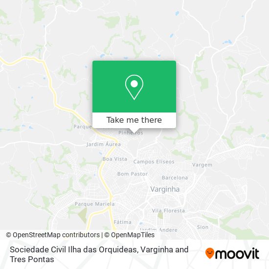 Sociedade Civil Ilha das Orquideas map