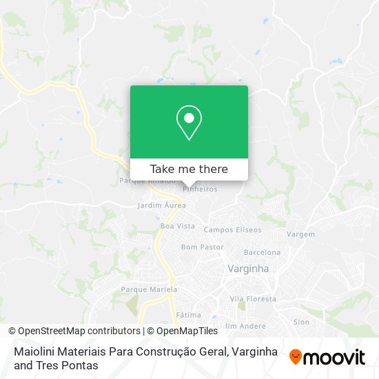 Maiolini Materiais Para Construção Geral map