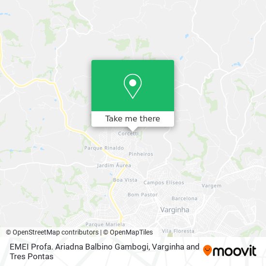 EMEI Profa. Ariadna Balbino Gambogi map