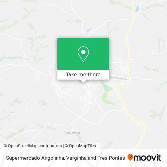 Supermercado Angolinha map