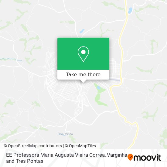 EE Professora Maria Augusta Vieira Correa map