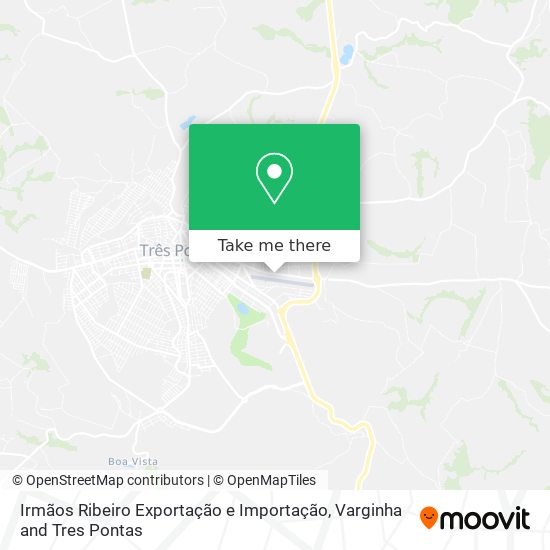 Irmãos Ribeiro Exportação e Importação map