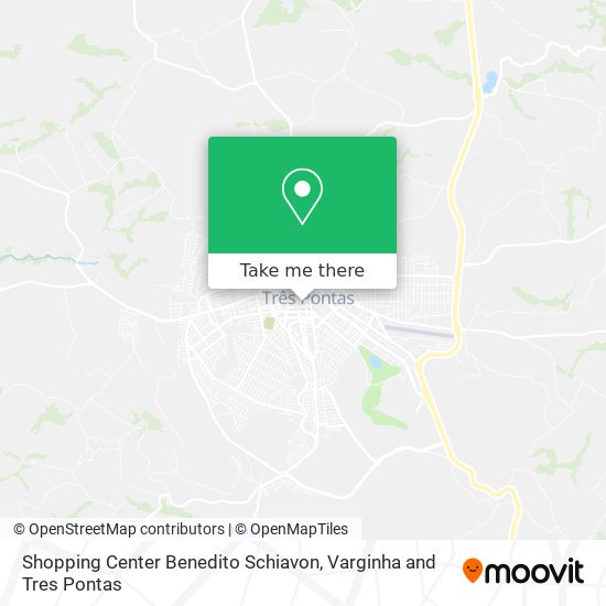 Shopping Center Benedito Schiavon map